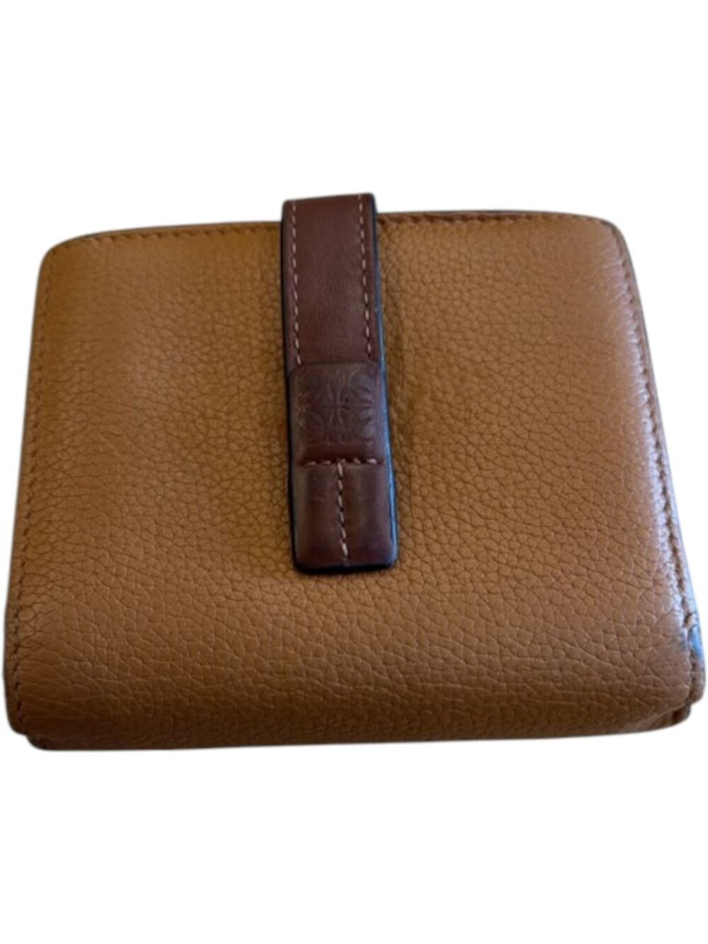 660157CR C1 Loewe Wallet Brown Leather